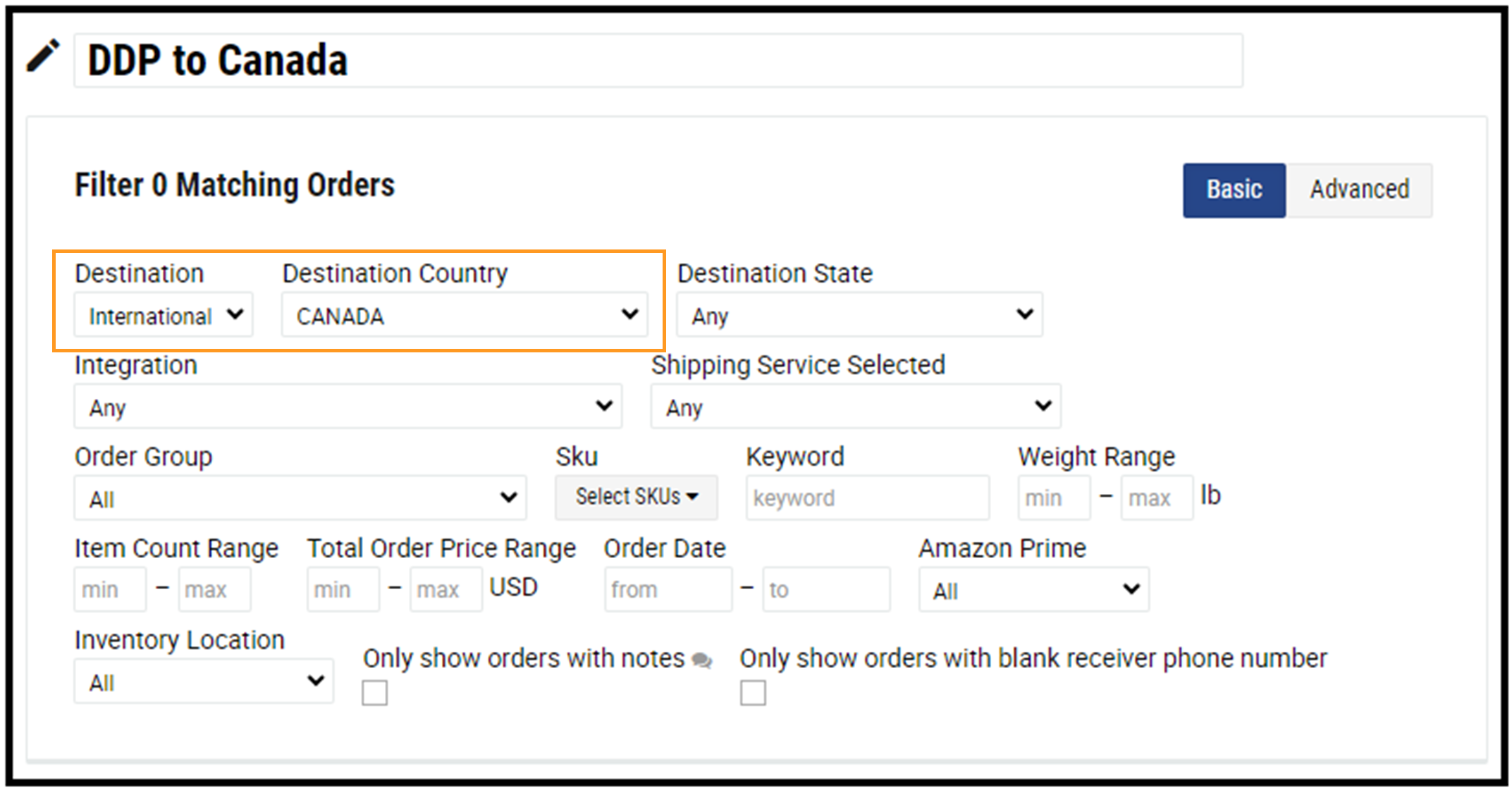 XPS Ship Automation Rule Set Terms of Trade