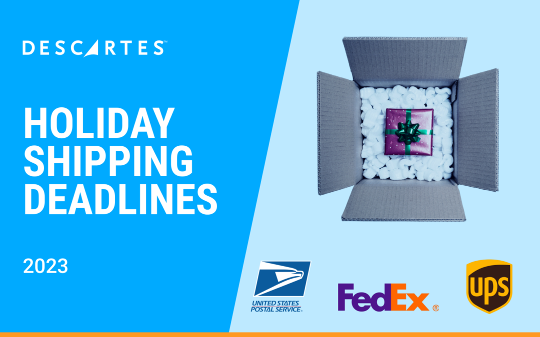 Holiday Shipping Deadlines for USPS, FedEx, and UPS – 2023